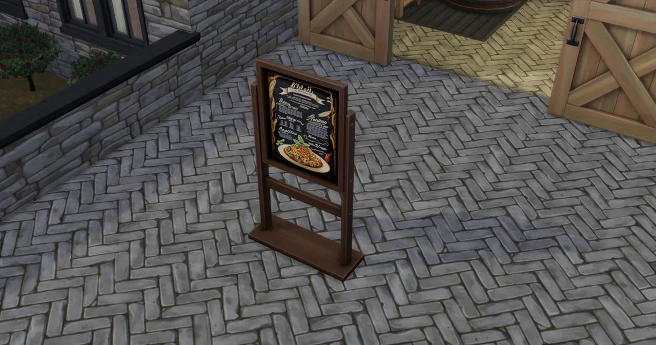 Pasta Menu Frame #1 Samtuse963