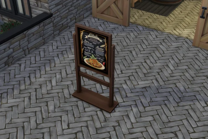 Pasta Menu Frame #1 Samtuse963