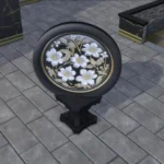 Floral Jewelry Round Frame #1 HQ Samtuse963