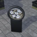 Floral Jewelry Round Frame #1 HQ Samtuse963