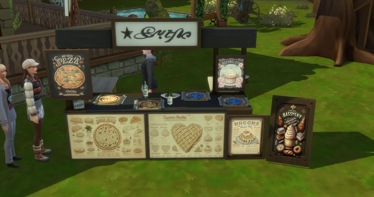 Pizza Menu Board #1 Samtuse963