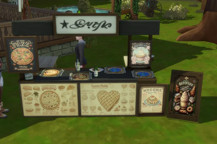 Pizza Menu Board #1 Samtuse963