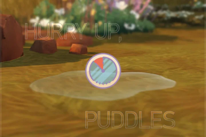 HURRY UP, PUDDLES