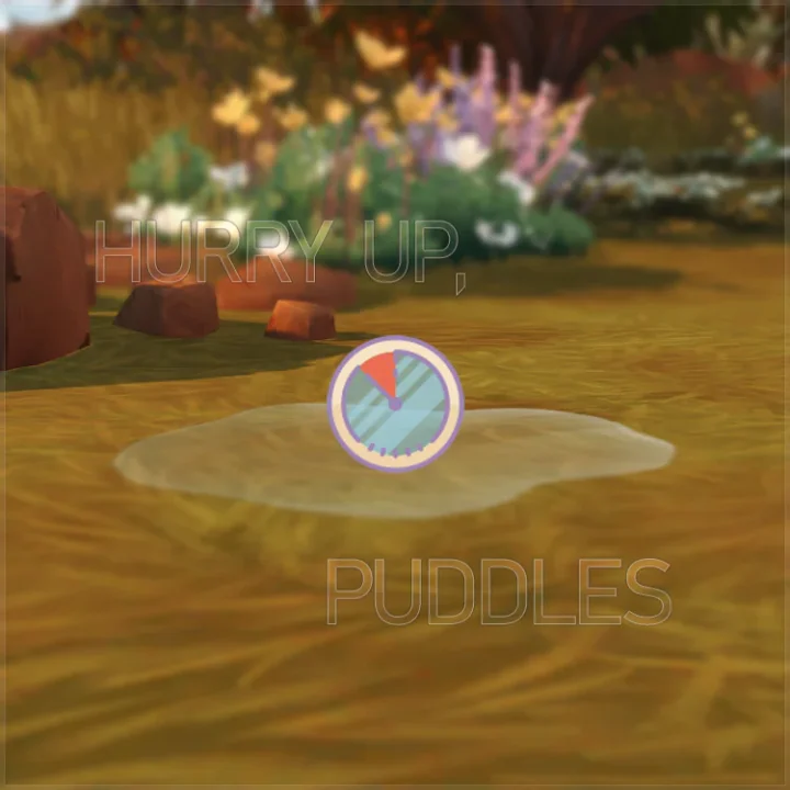 HURRY UP, PUDDLES