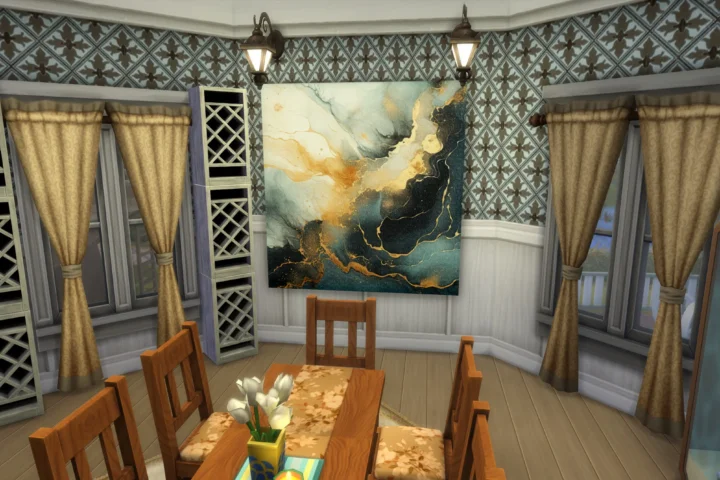 Gold Marble Square Tapestry #1 Sellable Samtuse963