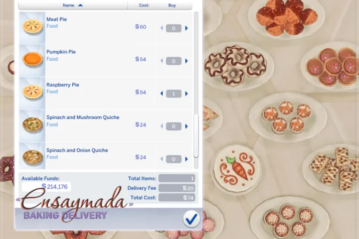 'Ensaïmada' BAKING DELIVERY