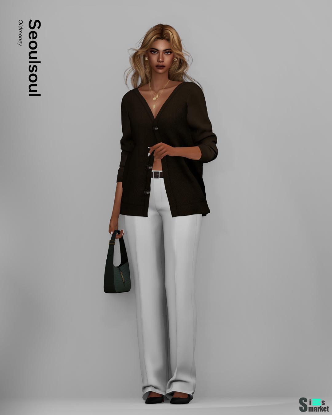 Сет в стиле Oldmoney (by SEOULSOUL) для Симс 4. Скачать мод