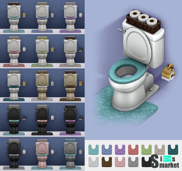 Toilet mini set для Симс 4. Скачать мод