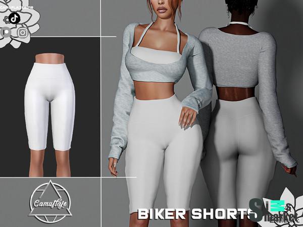 Biker Shorts для Симс 4. Скачать мод