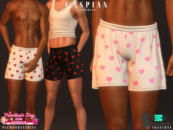 CASPIAN underwear для Симс 4. Скачать мод