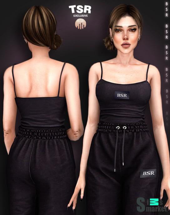 Домашний комплект для симочек "CLOTHES SET-445" для Симс 4 для Симс 4. Скачать мод