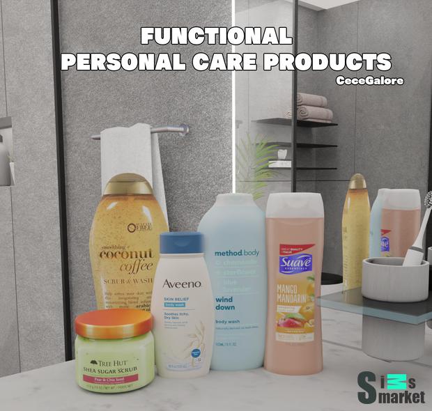 🧴ФУНКЦИОНАЛЬНЫЕ СРЕДСТВА ЛИЧНОЙ ГИГИЕНЫ "Functional Personal Care ProductsFunctional Personal Care Products" - для Симс 4 для Симс 4. Скачать мод