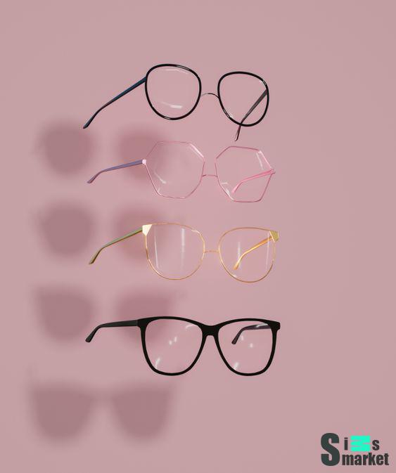 коллекция очков для Симс 4. Скачать мод