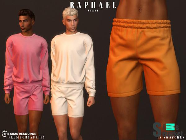 RAPHEAL shorts (Низ) для Симс 4. Скачать мод