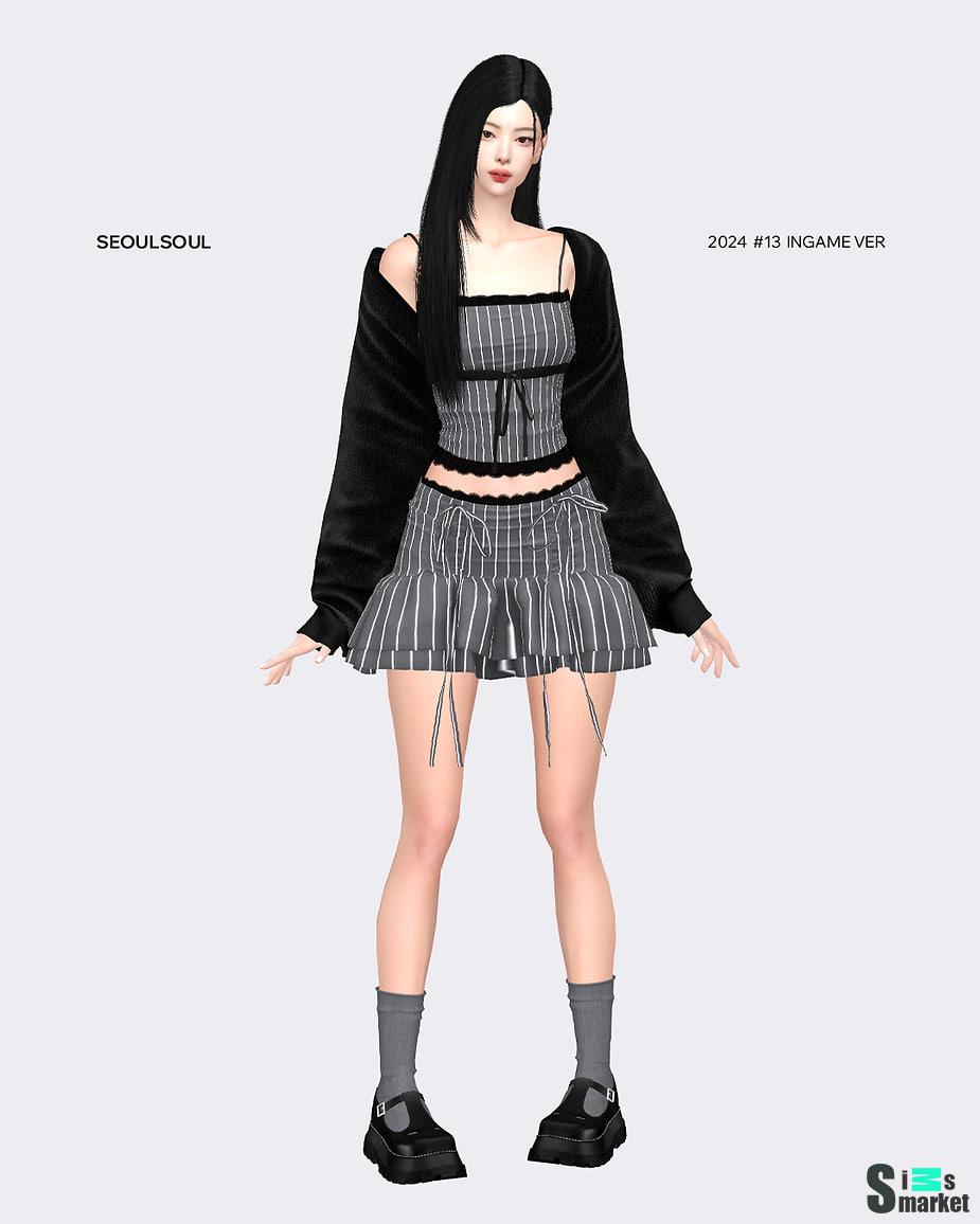 Сет Balle (by SEOULSOUL) для Симс 4. Скачать мод