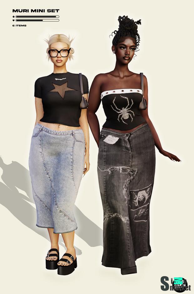 Сет Muri (by fukkie mon) для Симс 4. Скачать мод