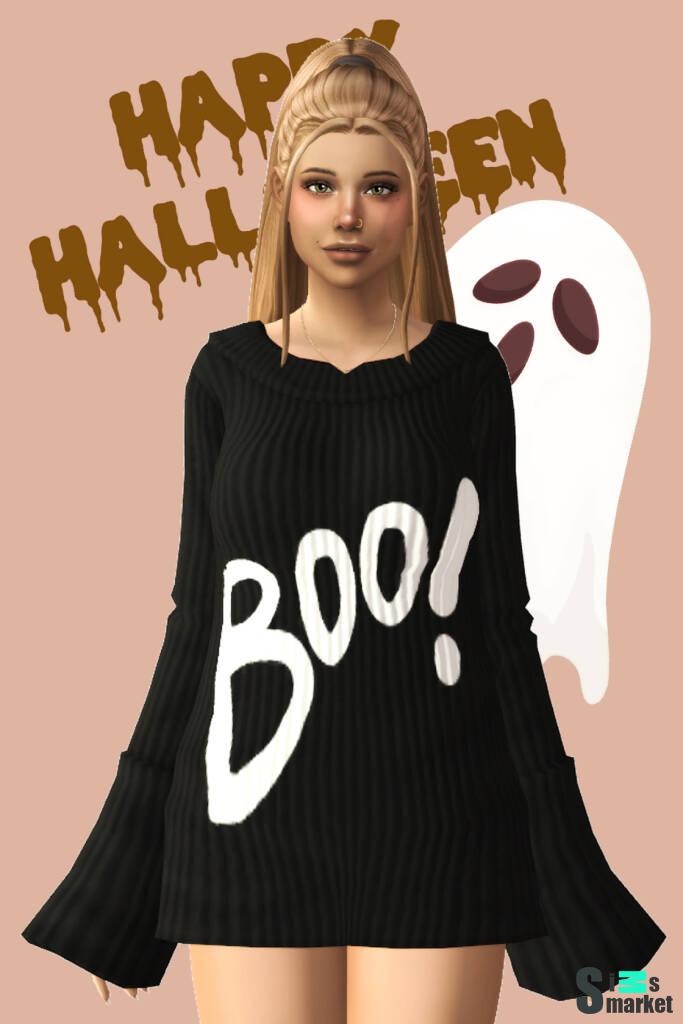 Simblreen Sweater by RavenSim для Симс 4. Скачать мод