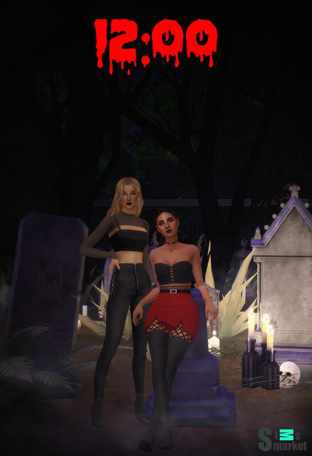 The Midnight Collection by Aladdin-The-Simmer для Симс 4. Скачать мод