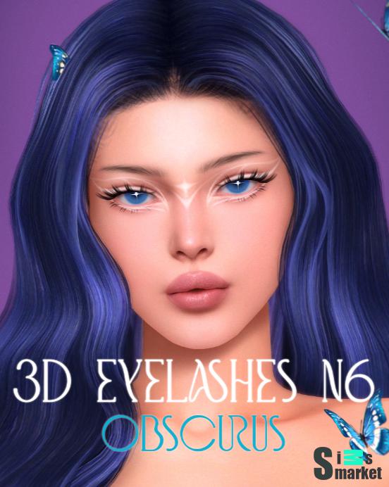 3D EYELASHES SET WWW для Симс 4. Скачать мод