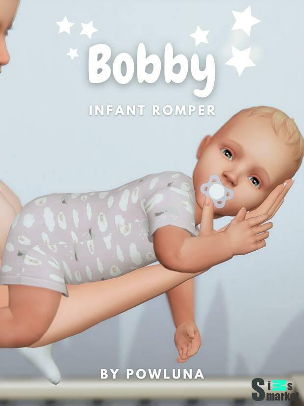 BOBBY by PowLuna для Симс 4. Скачать мод