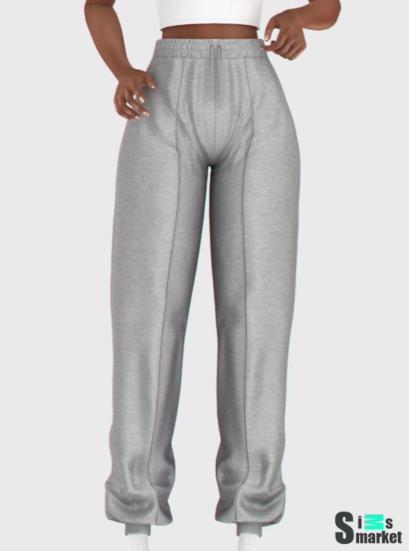 Juniper Sweatpants WWW WM для Симс 4. Скачать мод