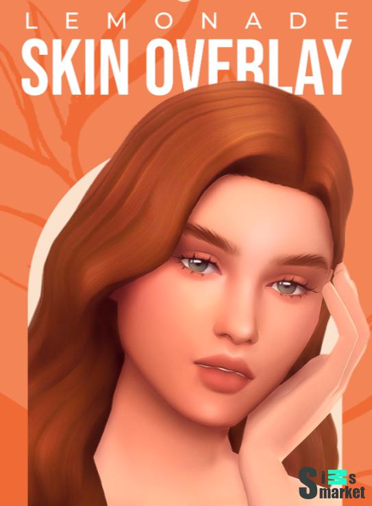 Лимонадная накладка 🍋 на кожу для Симс 4. Скачать мод Лимонадная накладка 🍋 на кожу для Симс 4. Скачать мод
