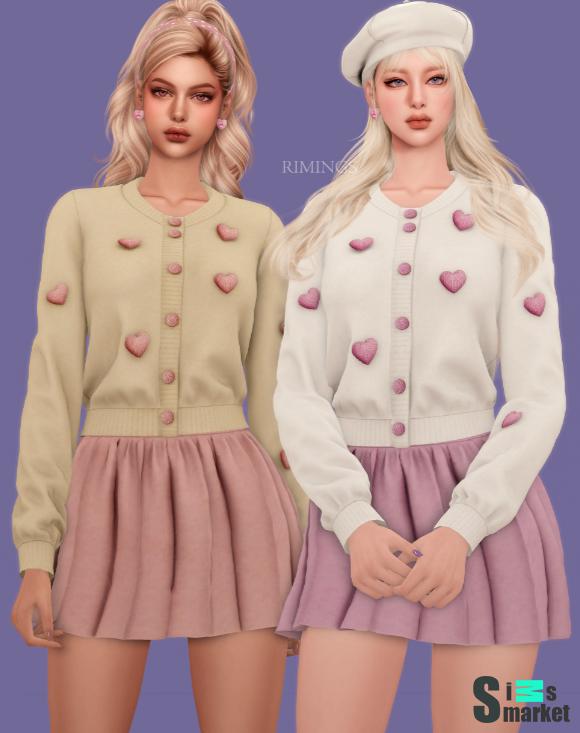 Набор экипировки &laquo;Обними меня&raquo; для Симс 4. Скачать мод