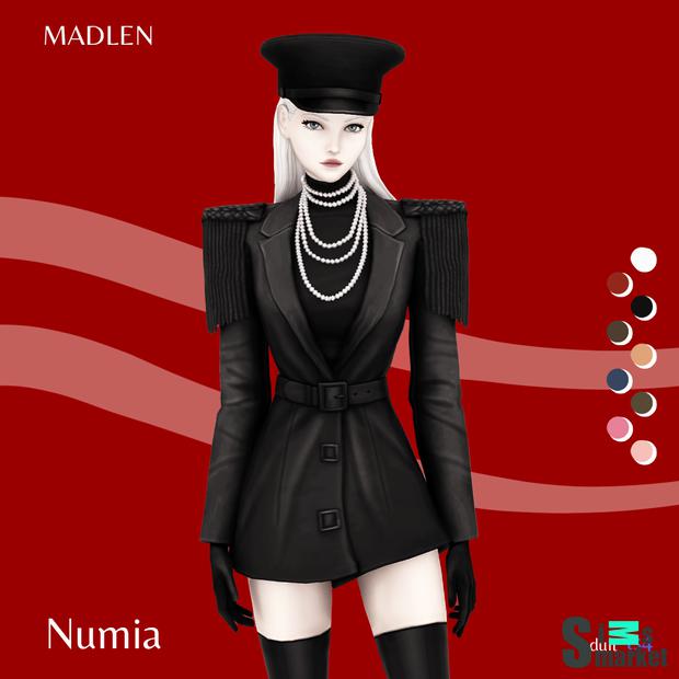 Numia Outfit by Madlen для Симс 4. Скачать мод