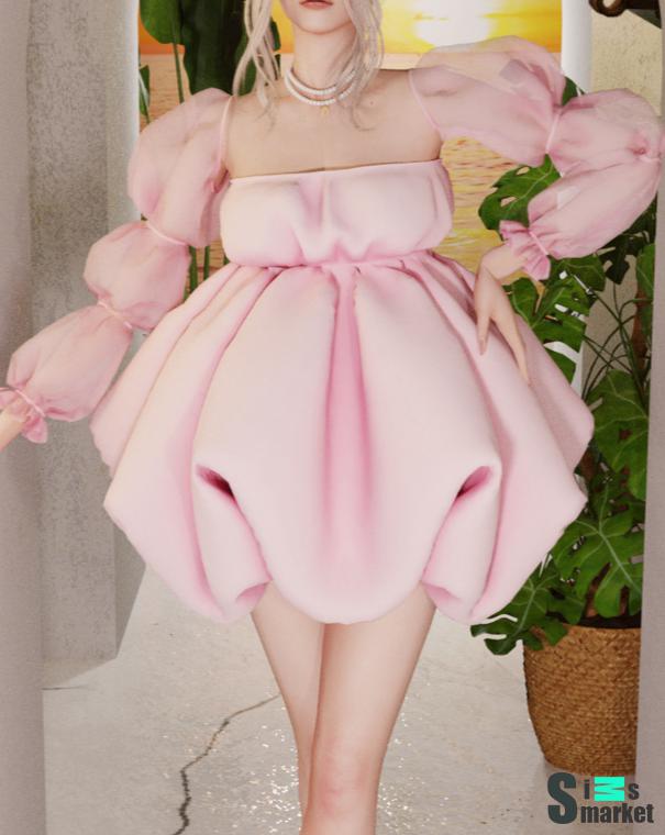 SELKIE INSPIRED MINI DRESSES WWW для Симс 4. Скачать мод