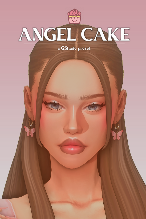 🍰ANGEL CAKE🍰 - пресет GShade для Симс 4. Скачать мод