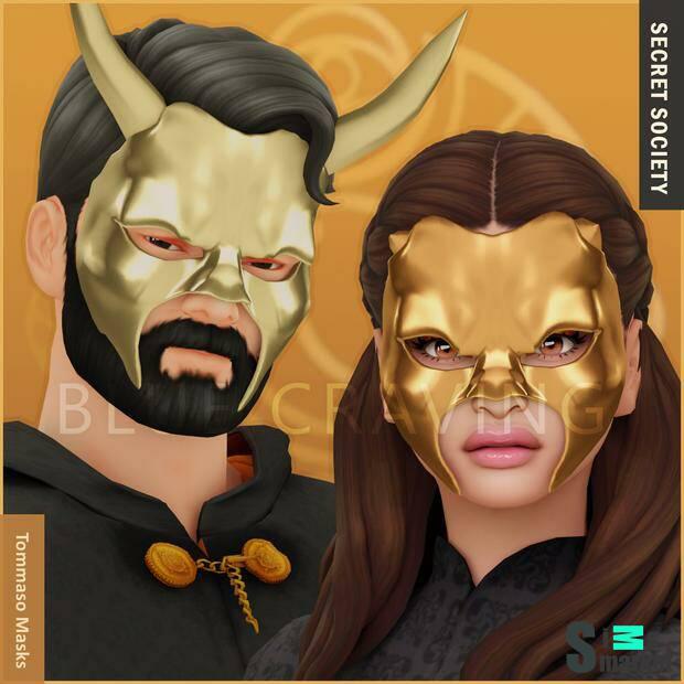 Большой набор "Тайное общество" by Blue Craving для Симс 4. Скачать мод