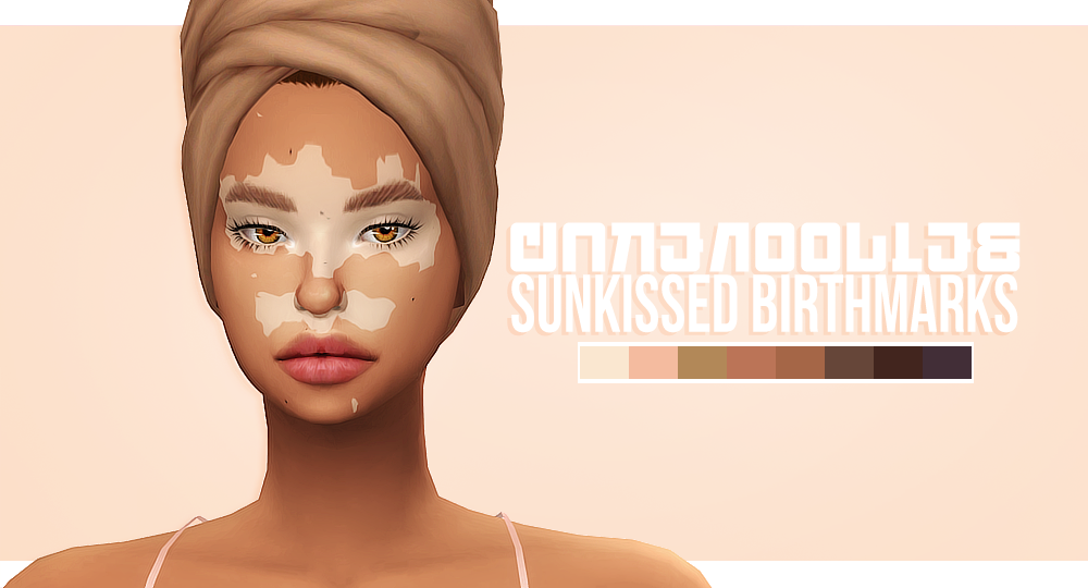 both tattoos & skin details для Симс 4. Скачать мод