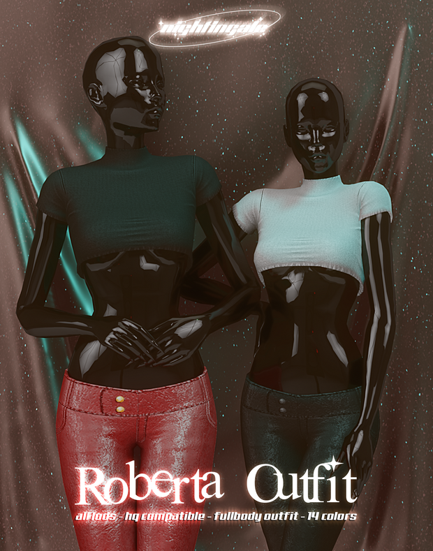 Экипировка Роберты для Симс 4. Скачать мод