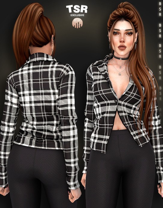 Костюм "CLOTHES SET-478"- для Симс 4 для Симс 4. Скачать мод