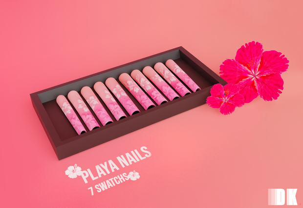 Playa Nails для Симс 4. Скачать мод