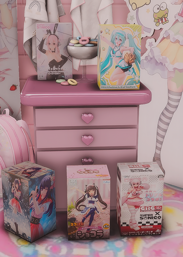 My Figure Collection для Симс 4. Скачать мод