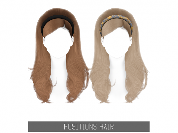 POSITIONS HAIR для Симс 4. Скачать мод