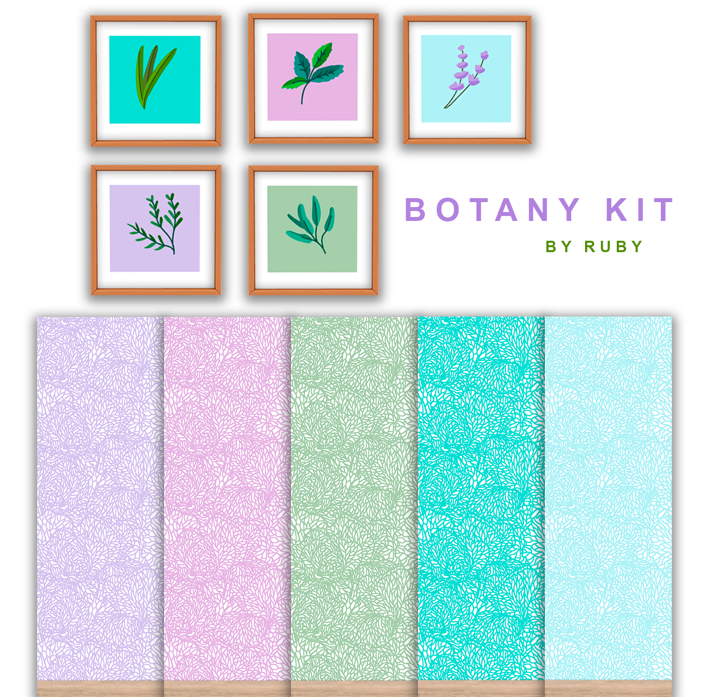 botany kit для Симс 4. Скачать мод