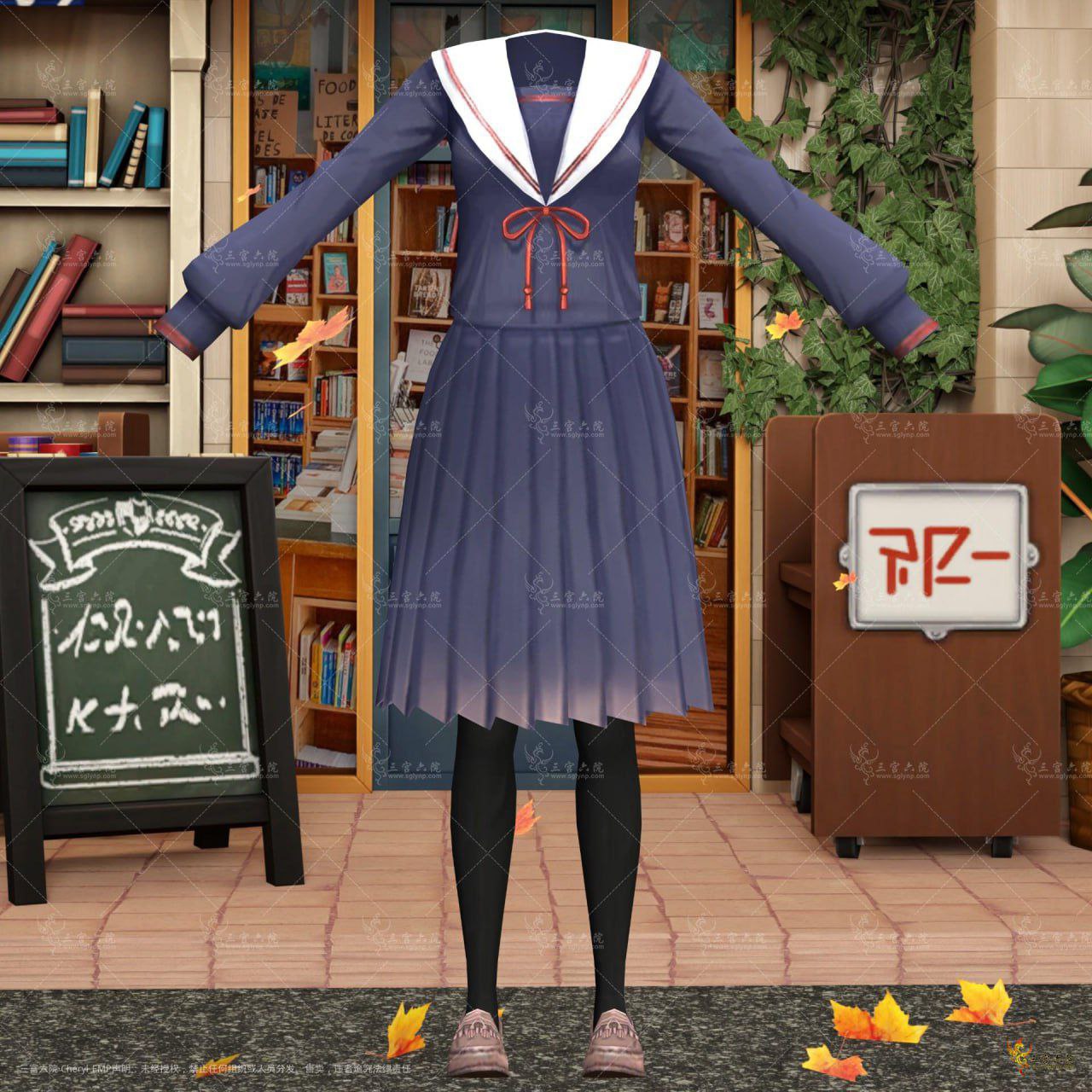 【Cheryl】JK·school uniform для Симс 4. Скачать мод