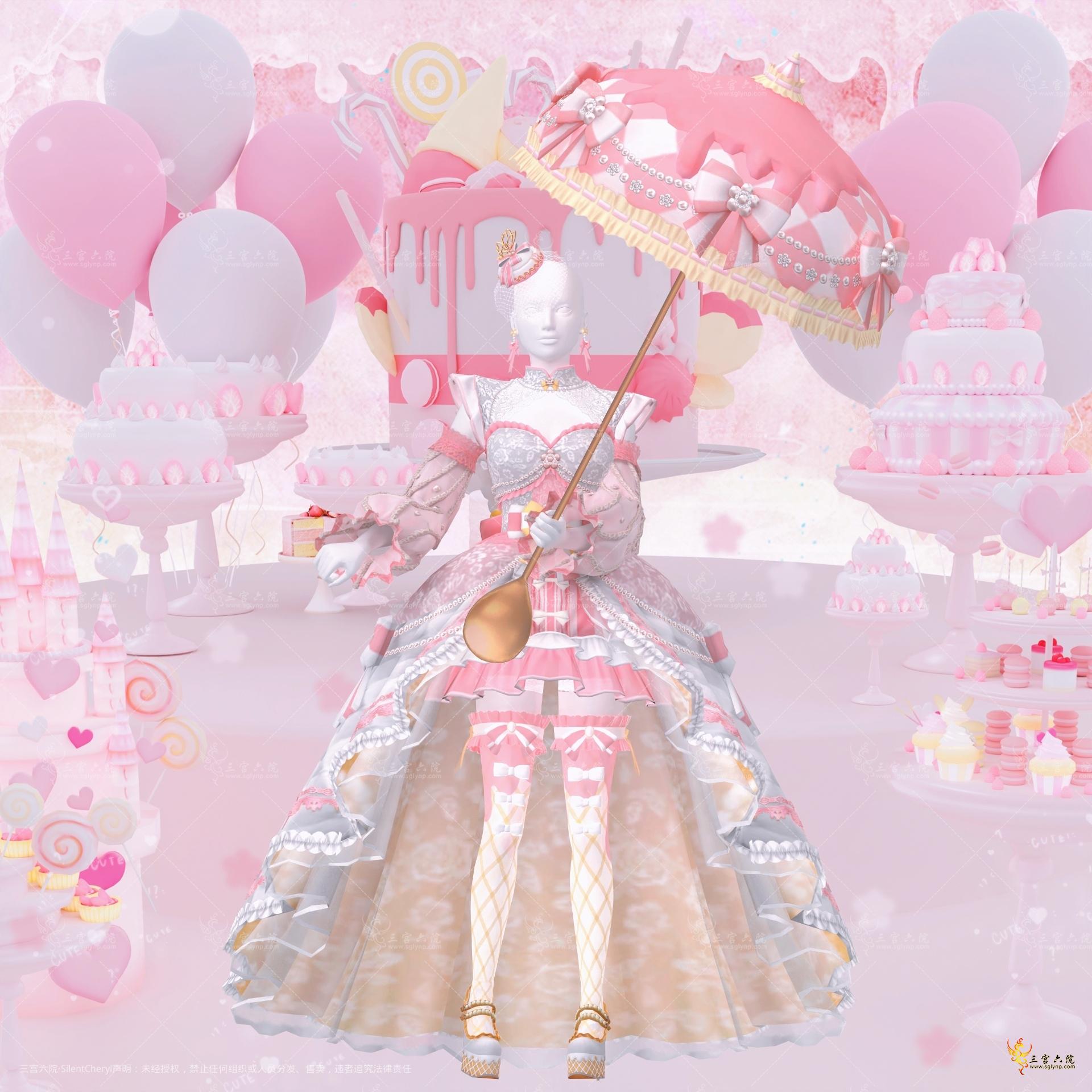 【Cheryl】 Sweet Style Lolita для Симс 4. Скачать мод