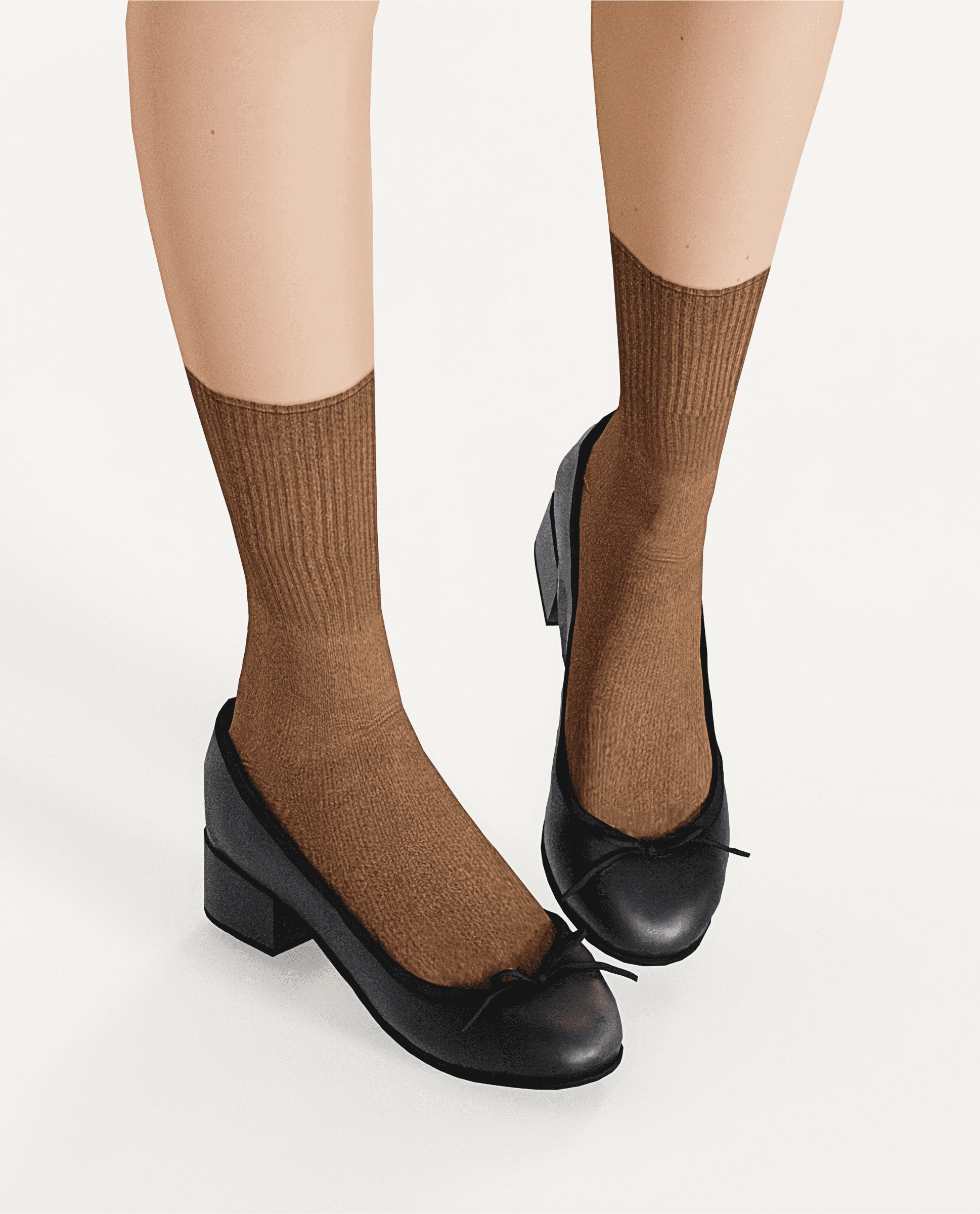 Туфельки camille ballerina trotter (by delicious things) для Симс 4. Скачать мод