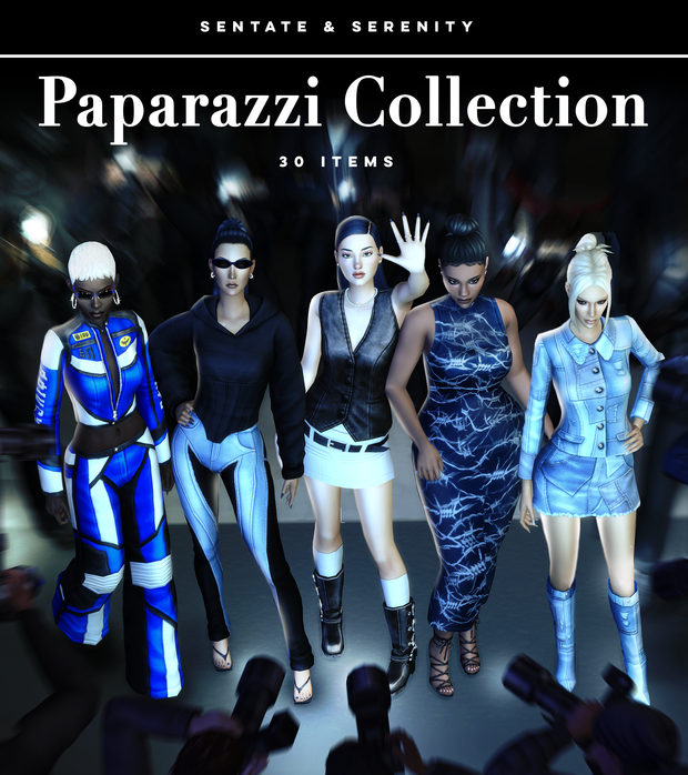 The Paparazzi Collection - Serenity x Sentate для Симс 4. Скачать мод