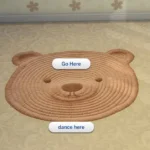 Bear Dance Rug #17 Samtuse963