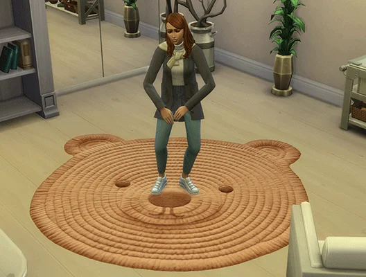 Bear Dance Rug #17 Samtuse963