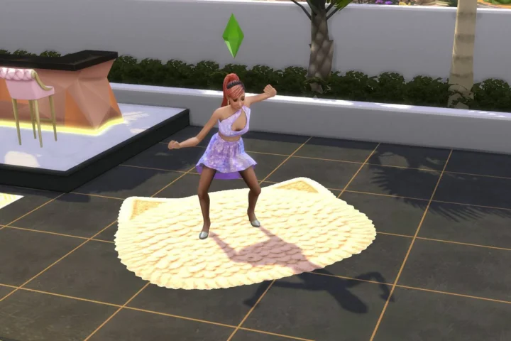 Cute Cat Face Dance Rug #15 Samtuse963