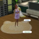 Cute Cat Face Dance Rug #17 Samtuse963