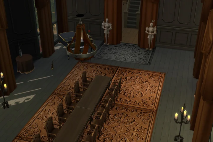Gothic Rectangular Dance Rug #1 Samtuse963