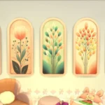 HQ Arch Flower Painting #1 Samtuse963