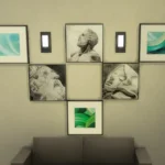 Abstract Square Painting #2 Samtuse963