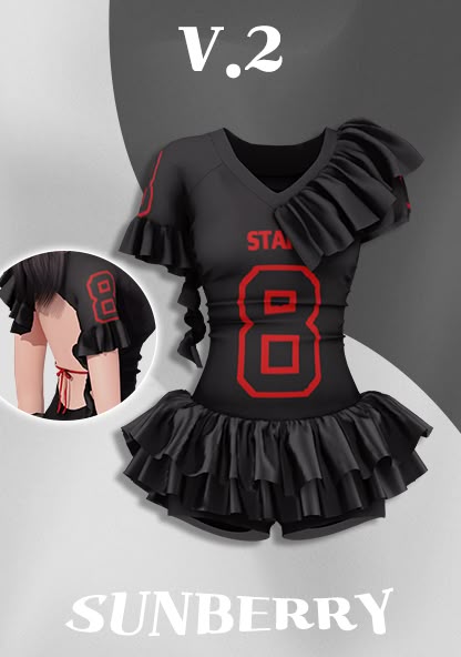 misamo outfit by sunberry ver mina для Симс 4. Скачать мод